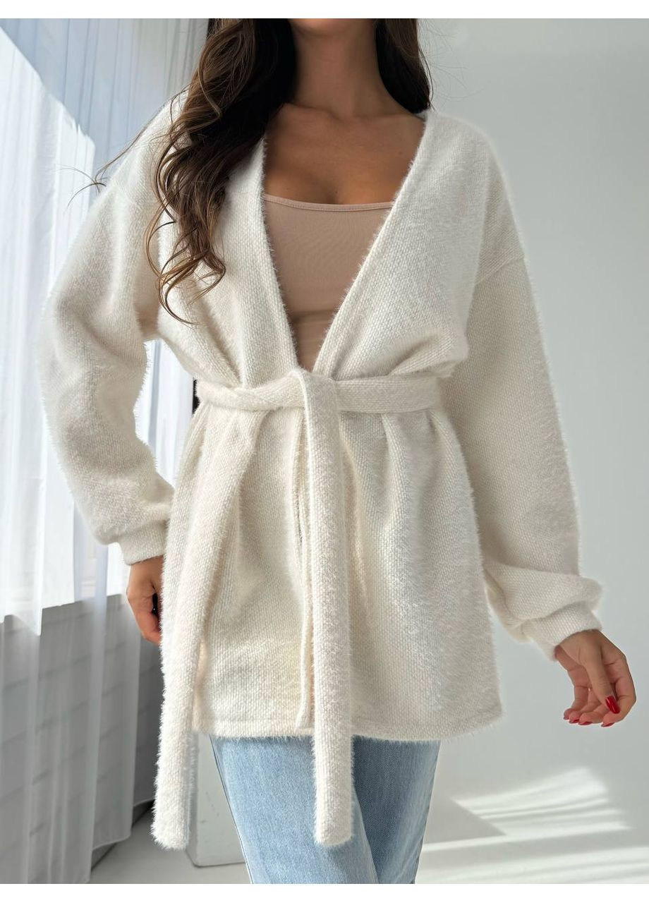 Молочный демисезонный кардиган GD/GL Модний простір