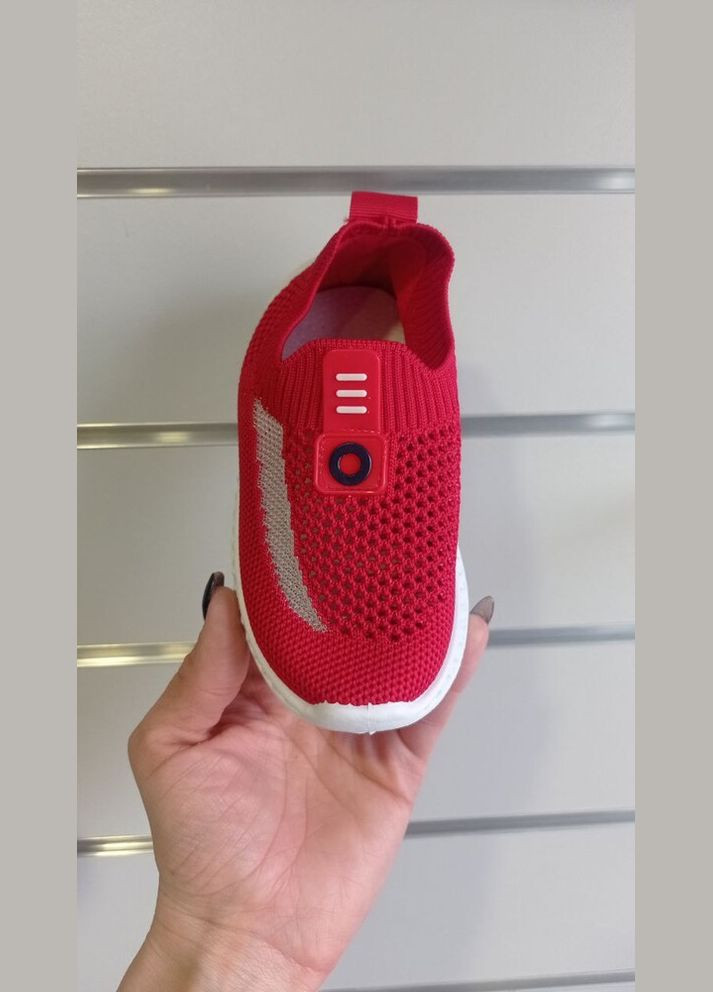Красные детские текстильные кроссовки 22 г 13,8 см красный артикул с29 Jong Golf