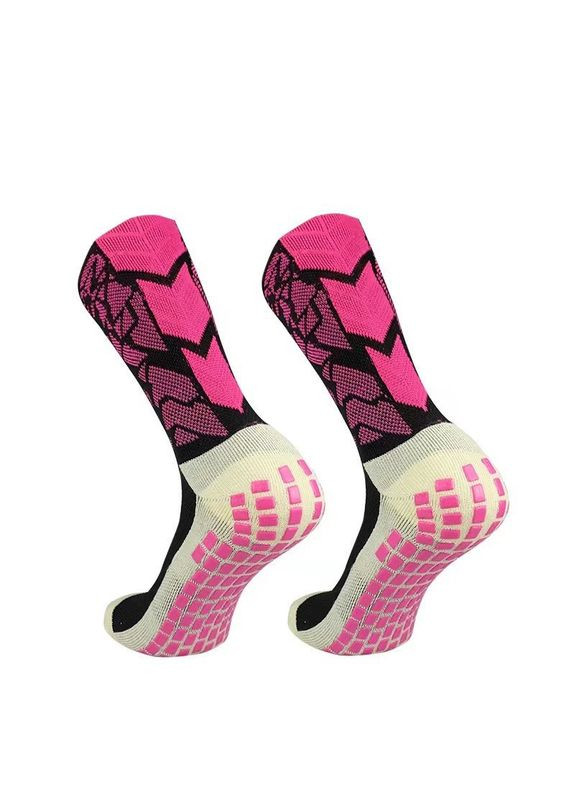 Чорні високі спортивні шкарпетки для баскетболу, футболу, чоловічі, lingtu sport, чорно-рожевий China (367623286)