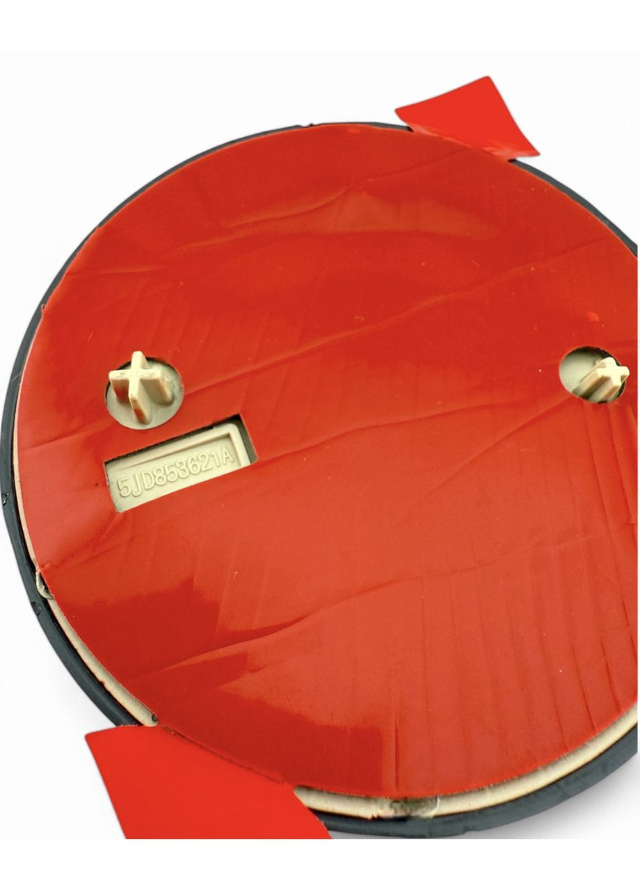 Эмблема значок логотип на капот, багажник Шкода 80мм, зеленый Skoda (354698417)