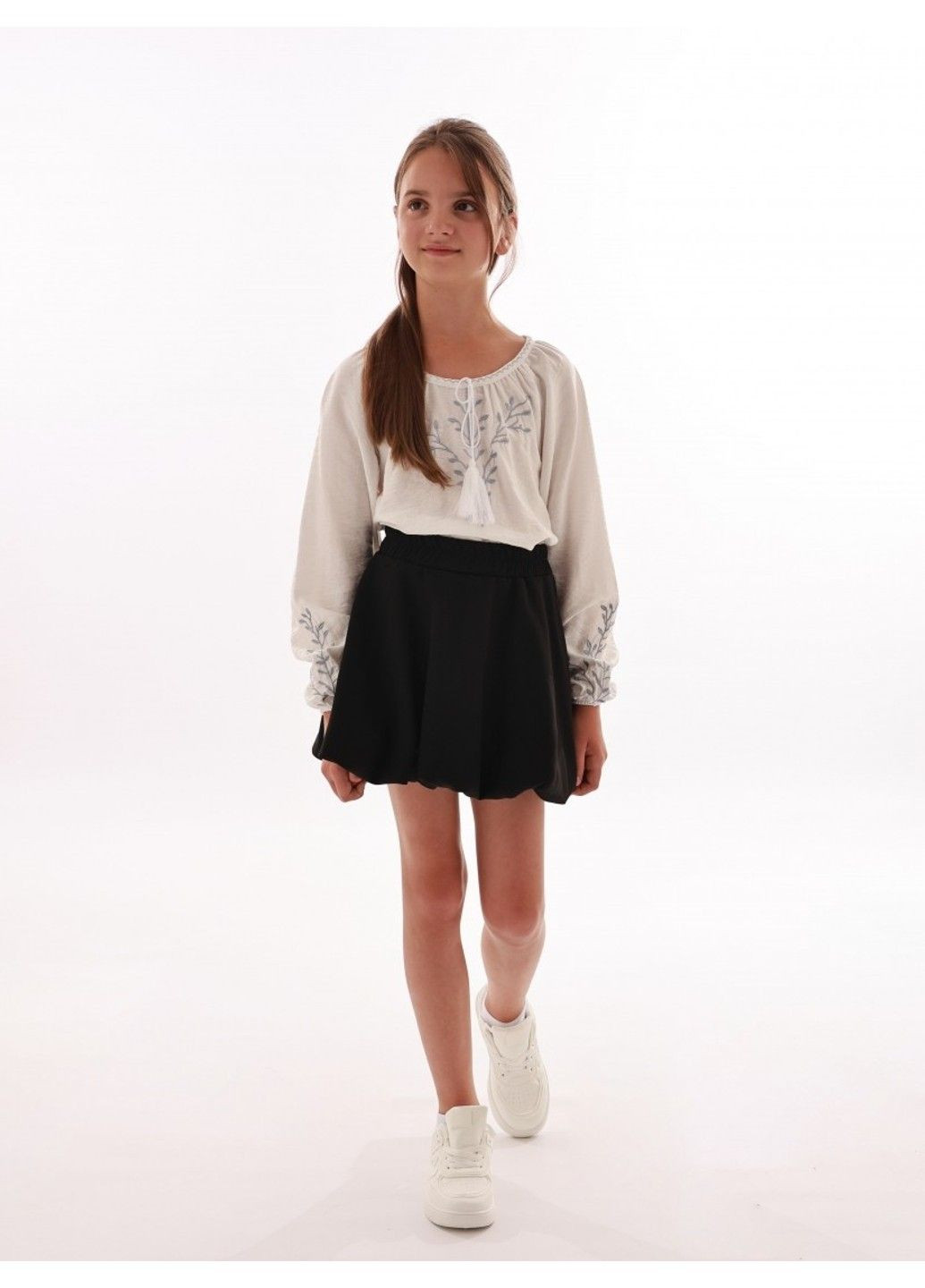 Черная юбка Клевер