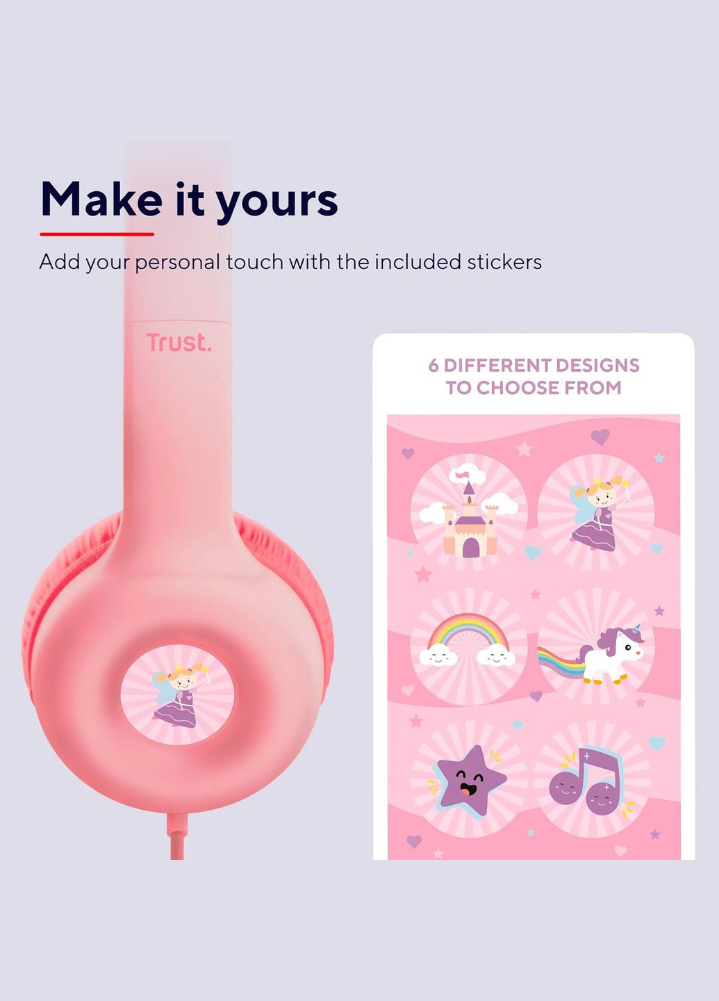 Наушники Nouna Headphones mini-jack, Mic, Trust (342397632)