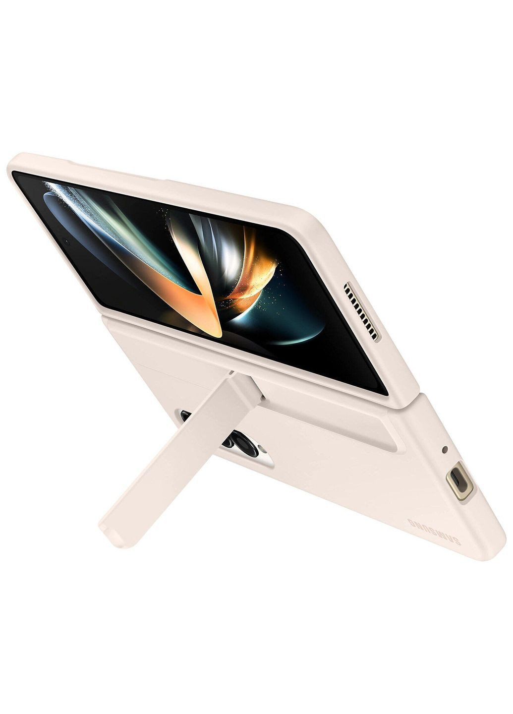Чохол-накладка Standing Cover with S Pen для Galaxy Fold 4 SM-F936 Sand (EF-OF93PCUEGUA) Samsung (360399068)