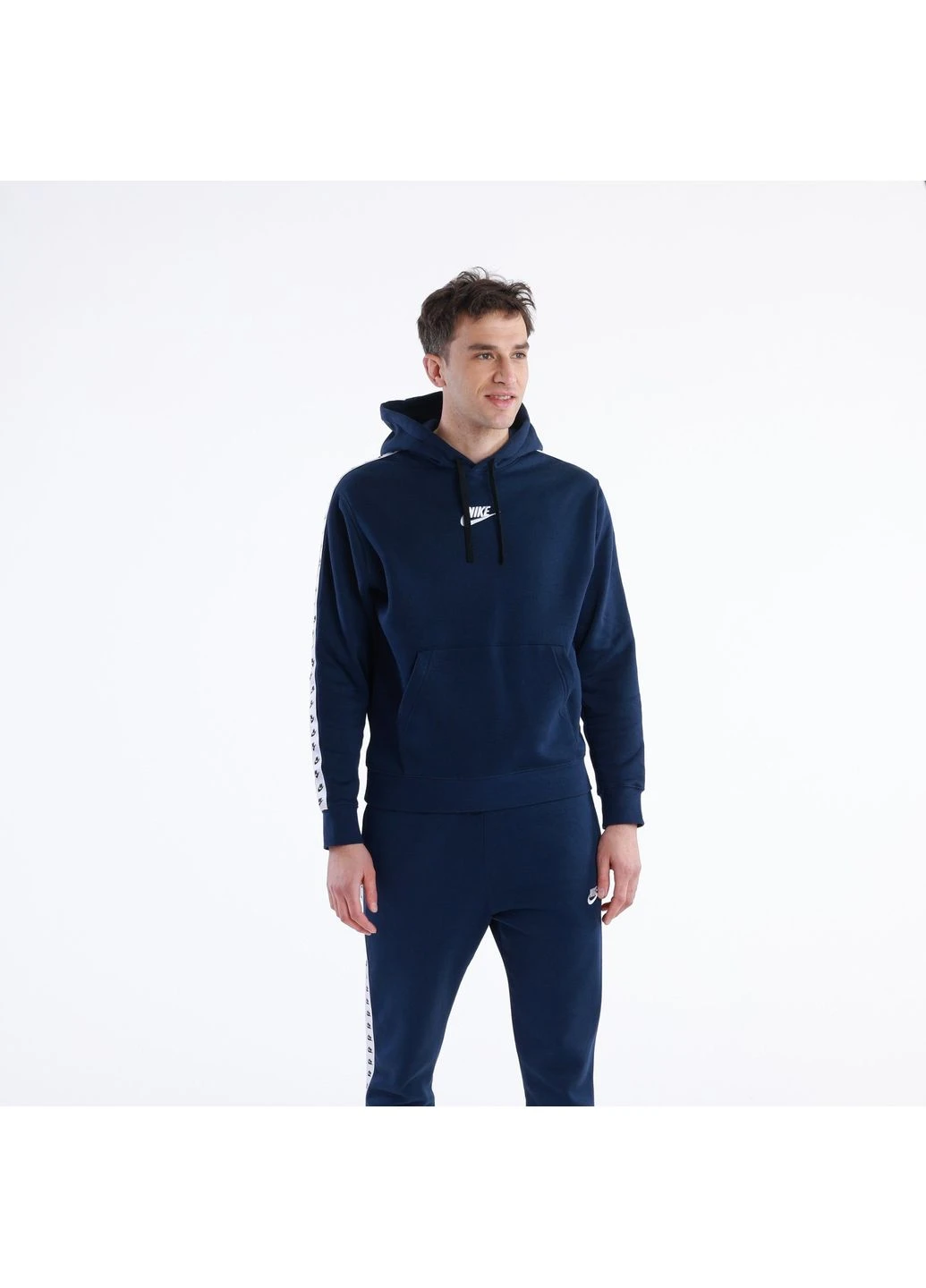 Спортивний костюм Essential Hooded Tracksuit Blue Dm6838-411 Nike (398004071)