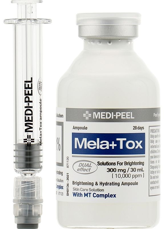 Ампульна сироватка для обличчя проти пігментації - Mela + Tox Ampoule 30ml (2-956381) Medi-Peel (369794302)