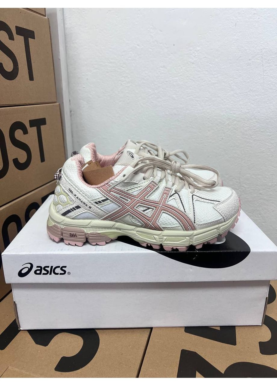 КРОССОВКИ ЖЕНСКИЕ ASICS GEL-KAHANA 8 BEIGE / PINK PREMIUM АСИКС ГЕЛЬ КАХАНО No Brand розовые демисезоны (368855888)