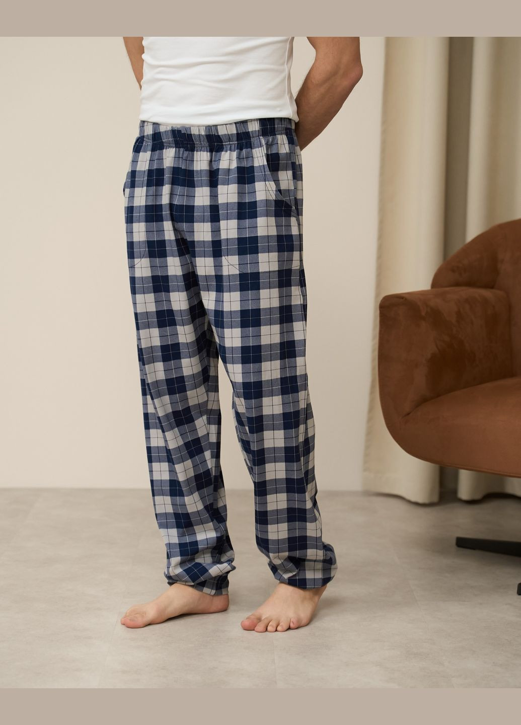 Темно-синие брюки Tom John