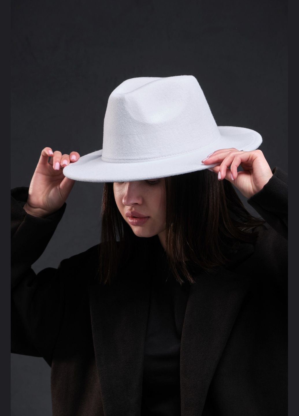 Шляпа Fedora White Woman Without (285795053)