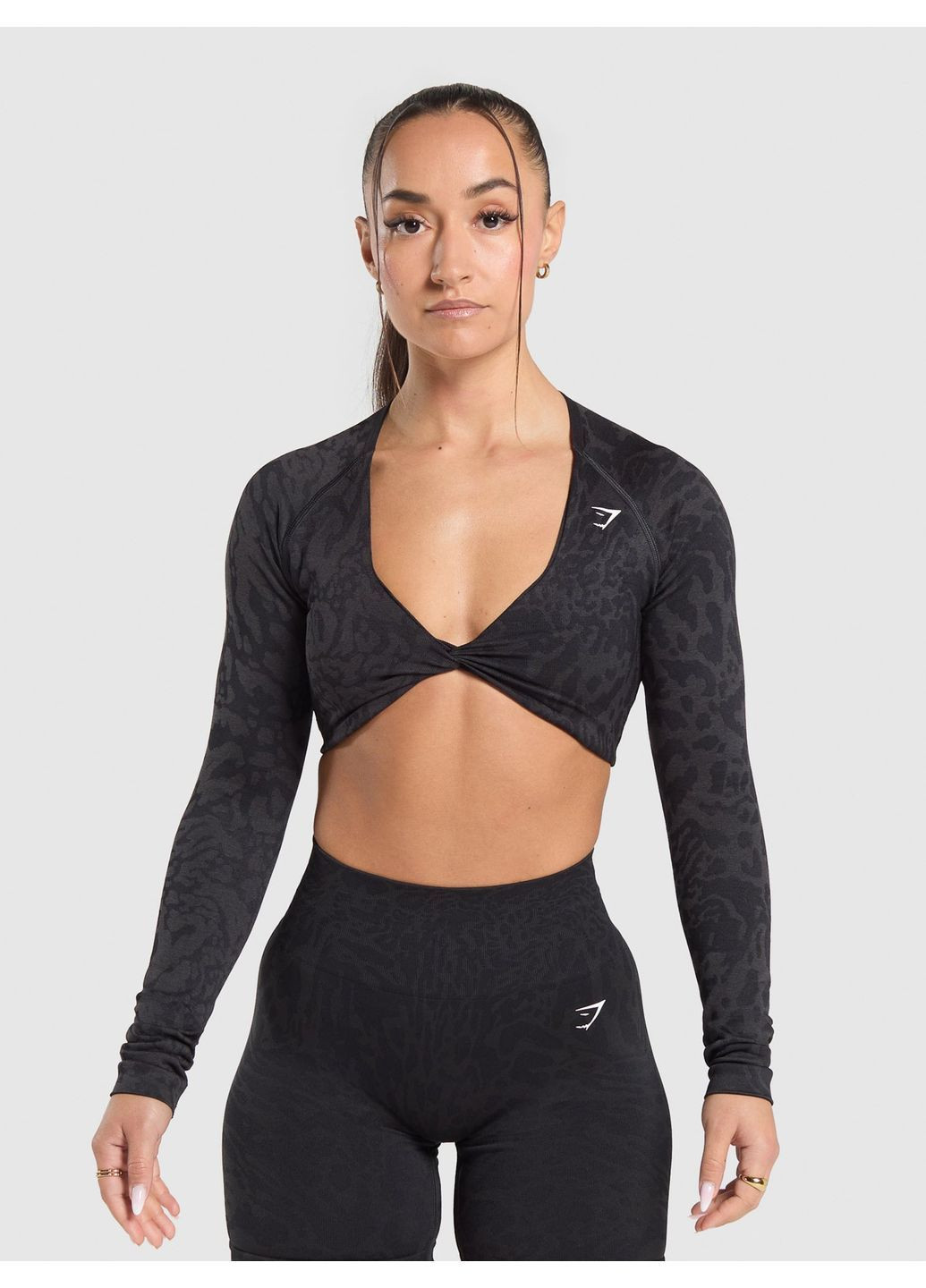Спортивный топ Gymshark Adapt Safari Long Sleeve B9A5B-BCCJ (369473591)