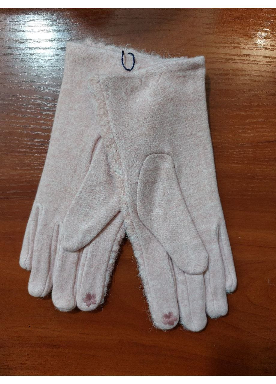 сенсорні жіночі теплі one size молочний Jannet Рукавички (369407980)