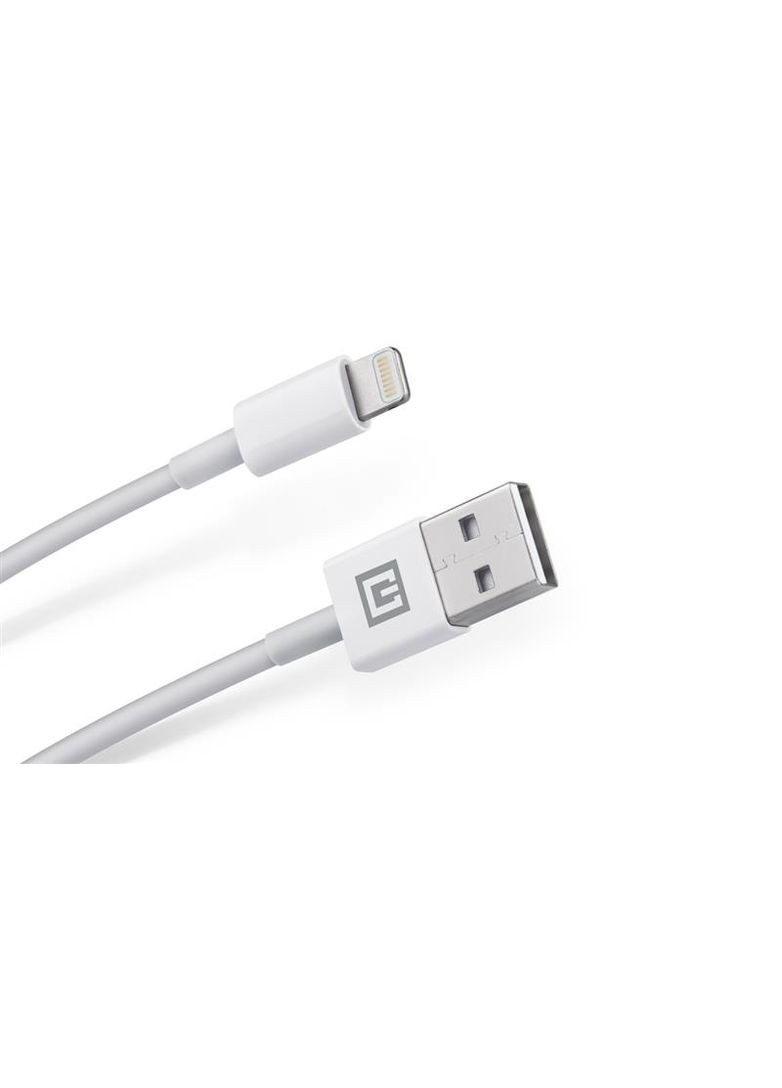 Кабель USB - Lightning (M/M), 1 м, White (EL123500055) Real-El (336953987)