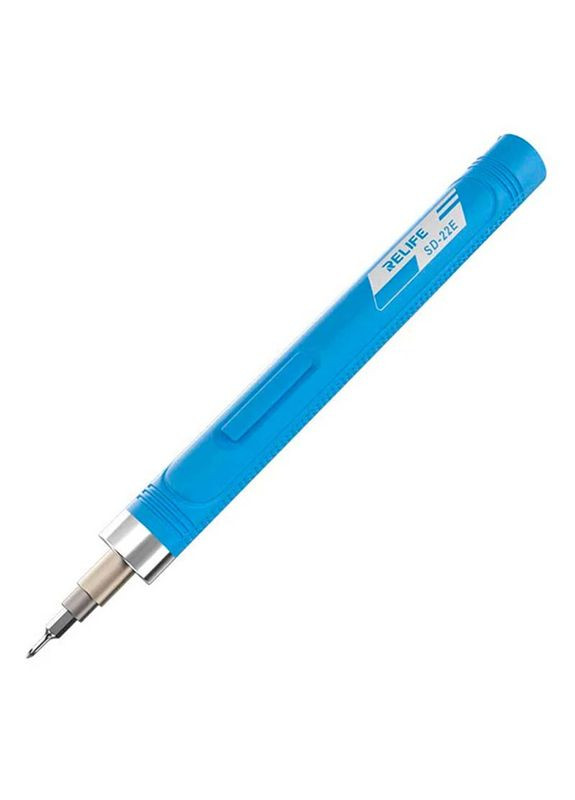 Отвертка аккумуляторная SD22E прецизионная/набор бит 10 шт. / реверс / Type-C / 350 mAh Blue Relife (290192282)