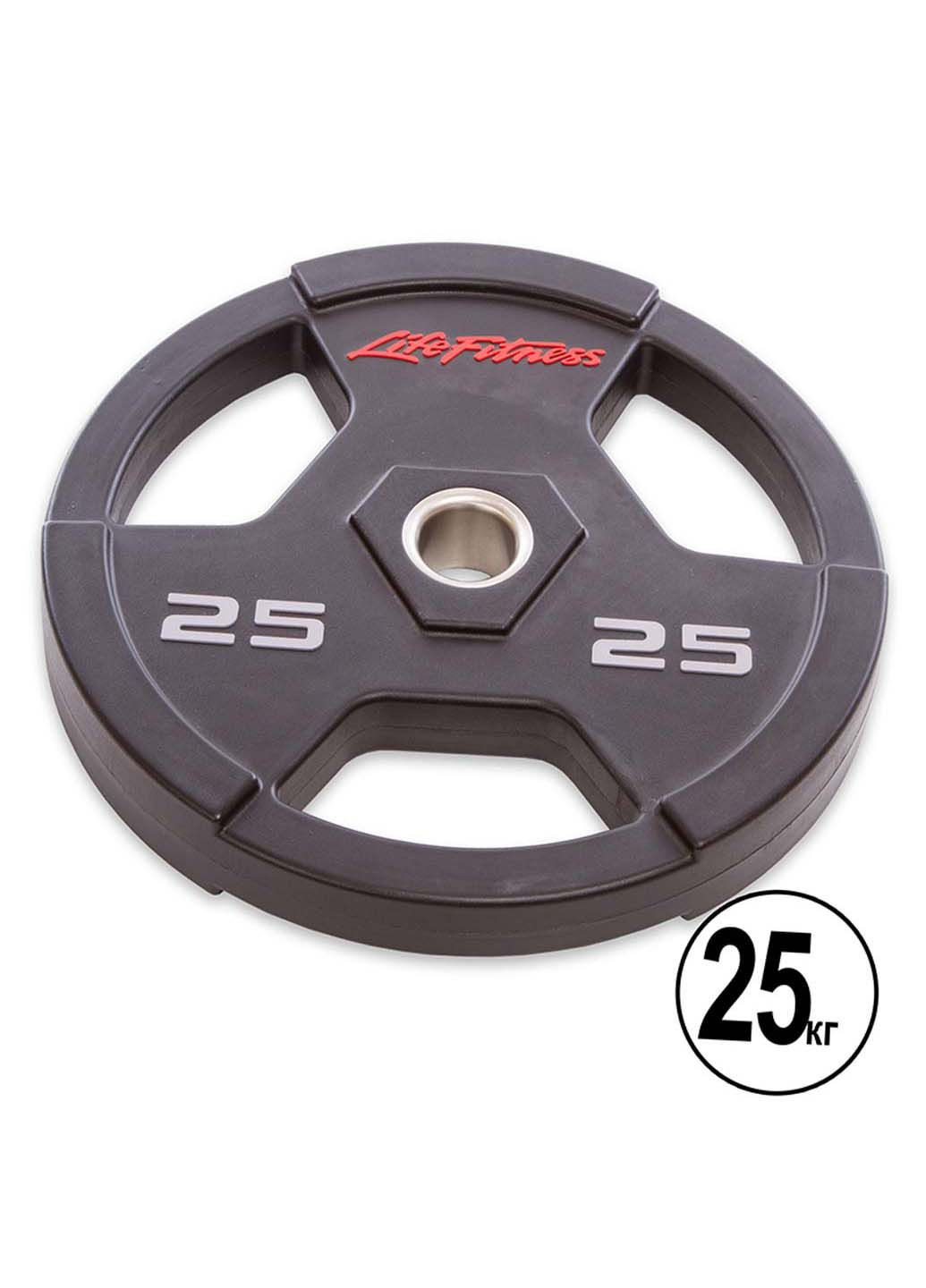 Блины диски полиуретановые SC-80154 25 кг Life Fitness (286043865)