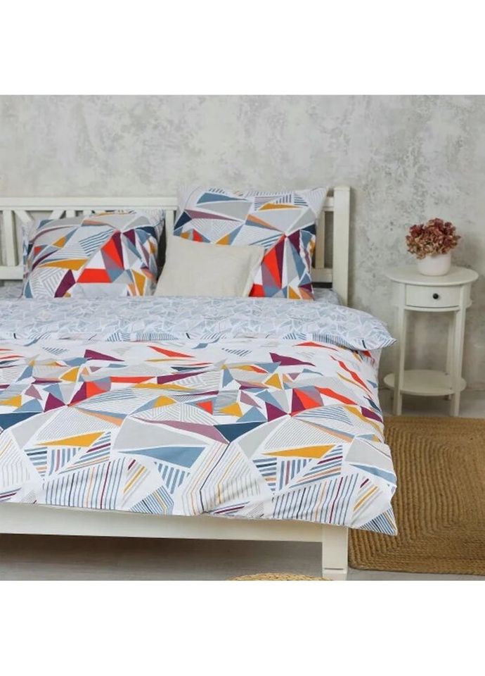 Постільна білизна полуторна Ранфорс 22201-1-5 210х143 см Viluta (327791758)