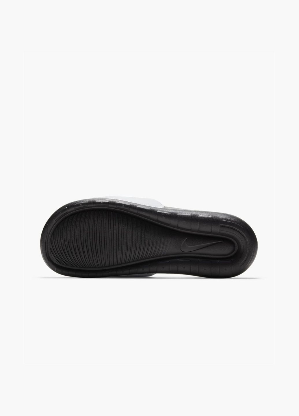 Белые мужские тапочки mens slides white/black dd0234-100 Nike