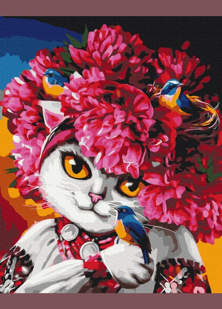 Цветущая киска ©Марианна Пащук Brushme (317258340)