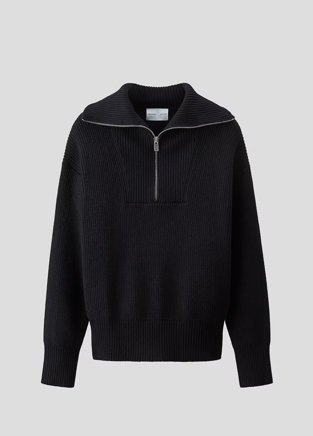 Чорний демісезонний светр H&M