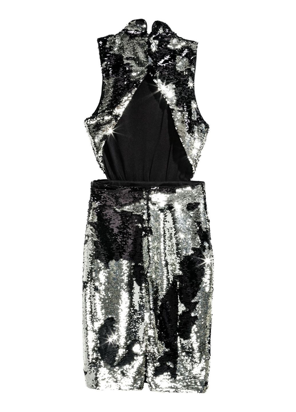 Золотистое платье H&M