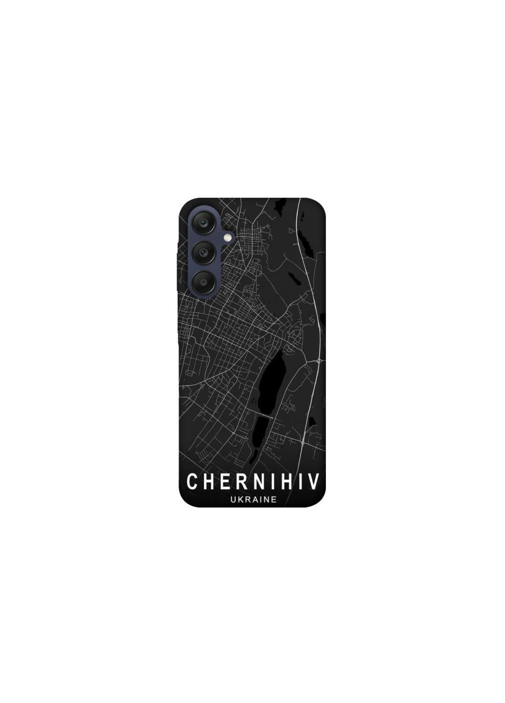 Чехол на Samsung Galaxy A25 5G Chernihiv map Frontalka (365304401)