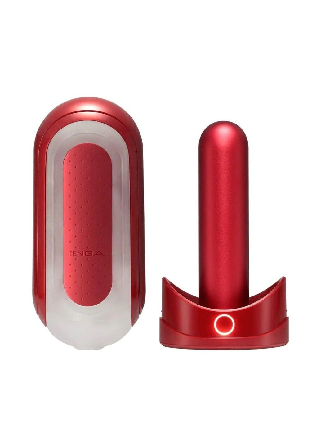 Набір мастурбатора із нагрівачем Flip Zero Red + Flip Warmer Tenga (298408741)