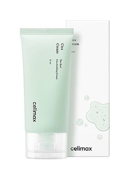 Celimax Заспокійливий крем для обличчя з азіатською центелою The Real Cica Soothing Cream 50ml (2-1108603) — Крем, Південна Корея (369790008)