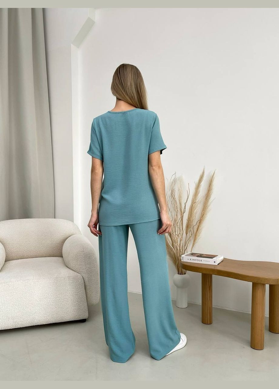 Женский прогулочный костюм оливкового цвета 32039 Fashion (324757039)