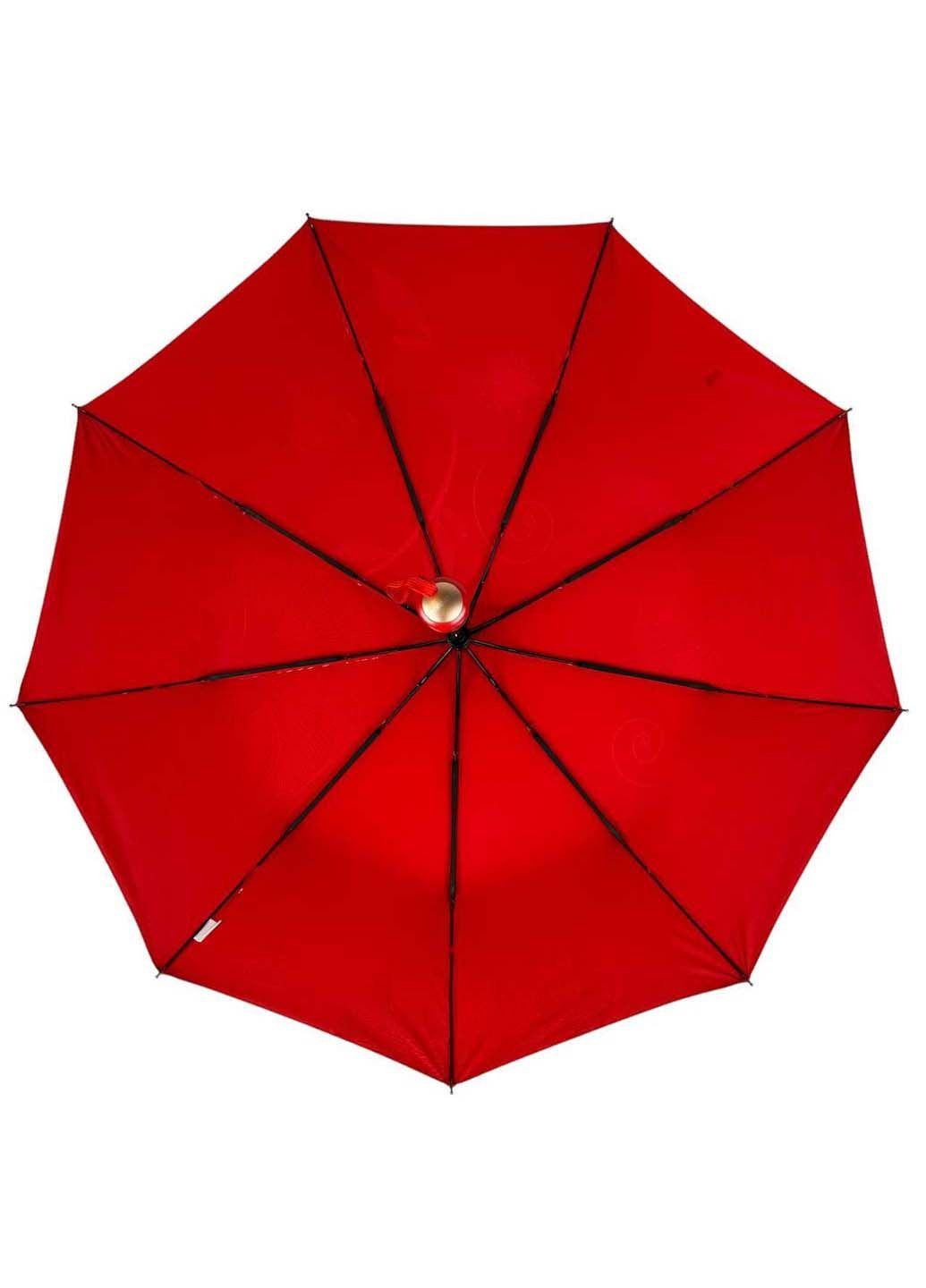 Женский складной зонт полуавтомат на 9 спиц Toprain (289977437)