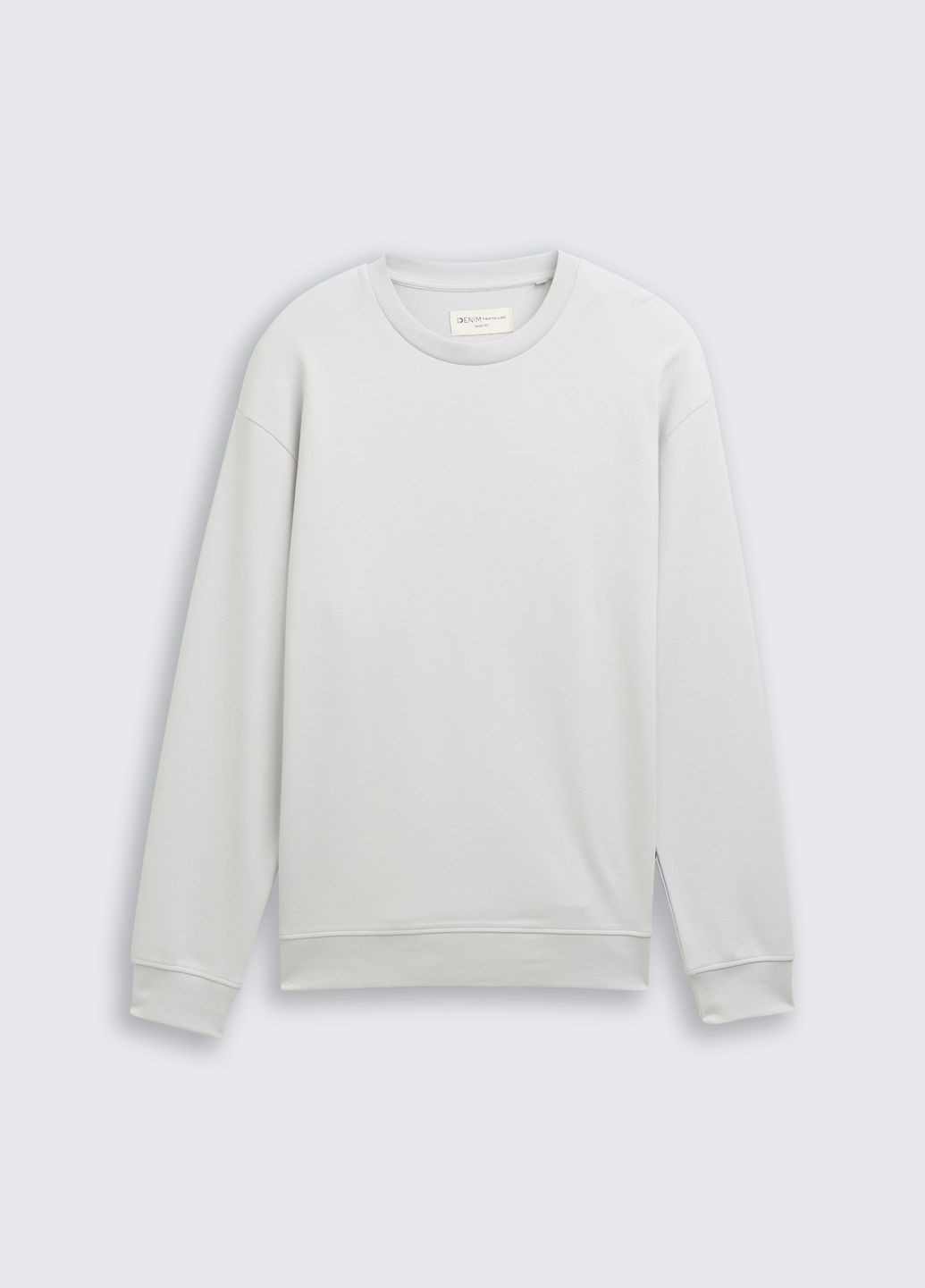 Серый свитшот Tom Tailor (332484129)