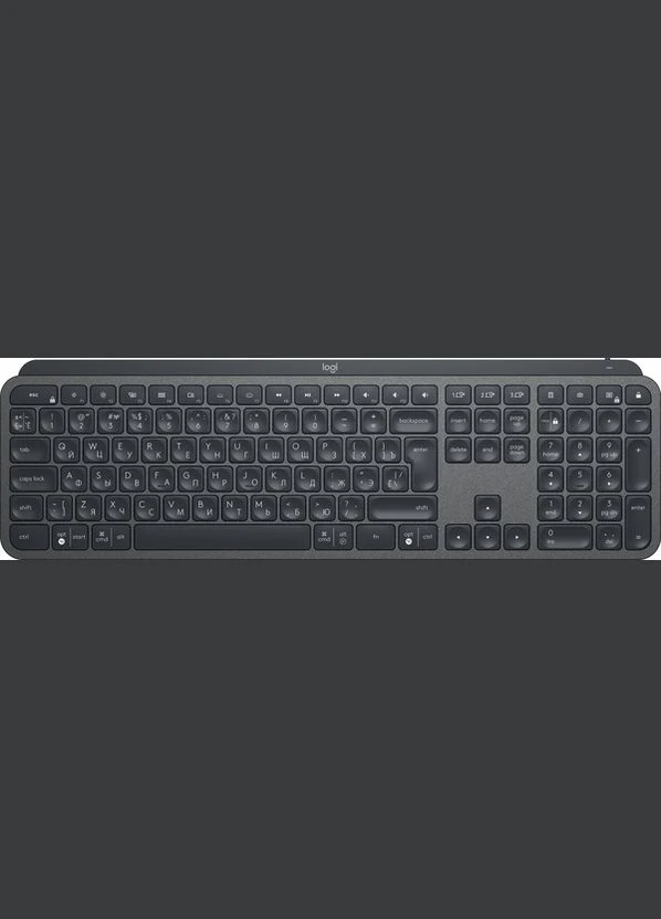 Клавіатура MX Keys Wireless Illuminated Graphite Logitech (277697823)