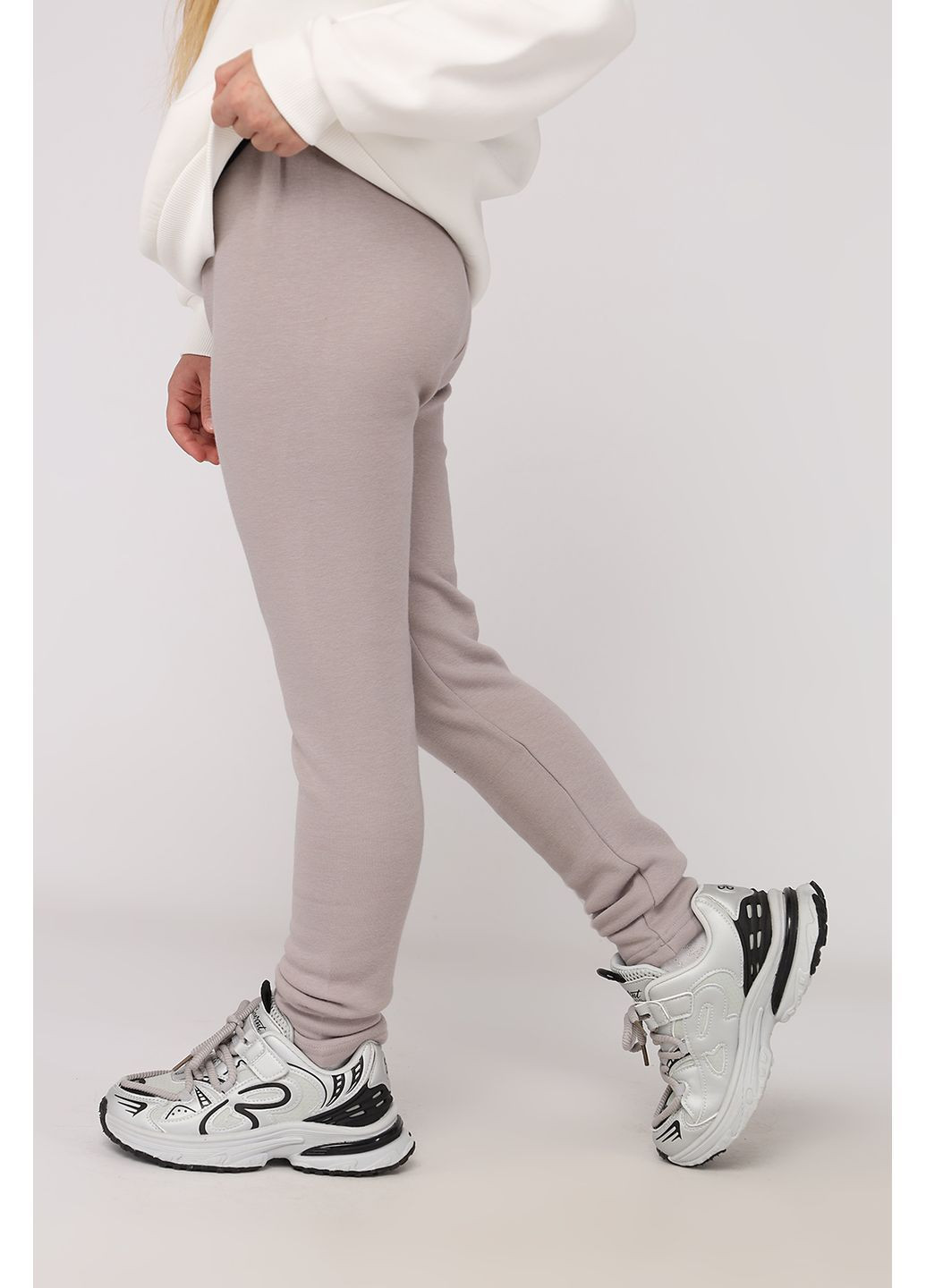 Лосини для дівчинки колір бежевий ЦБ-00285795 Lizi Kids (366265418)