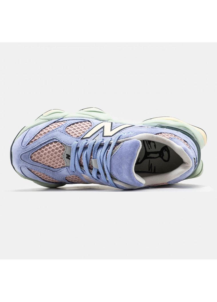 Фіолетові Осінні кросівки чоловічі new balance 9060 x the whitaker group нью беланс 9060 No Brand