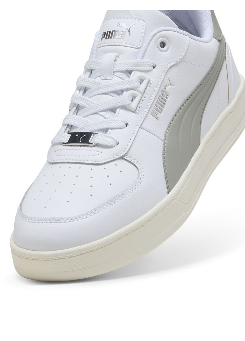 Білі чоловічі кеди 395016-14 білий штуч. шкіра Puma