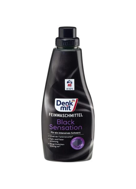 Гель для темных и черных вещей Feinwaschmittel Black Sensation 40 стирок 1000 мл Denkmit (326742867)