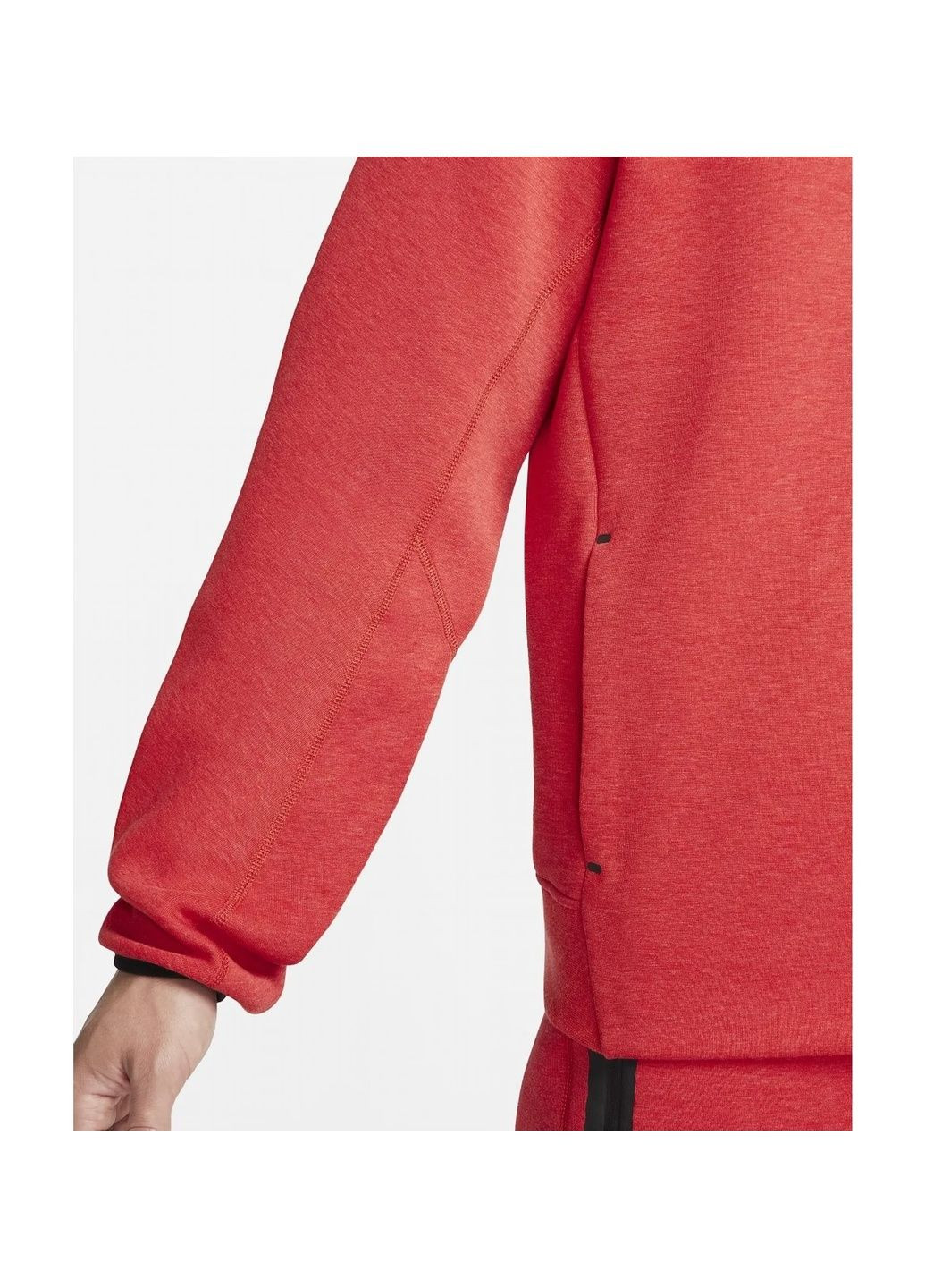 Худі чоловіче Hoodie Pullover Sportswear Tech Fleece Orange Nike (364662751)