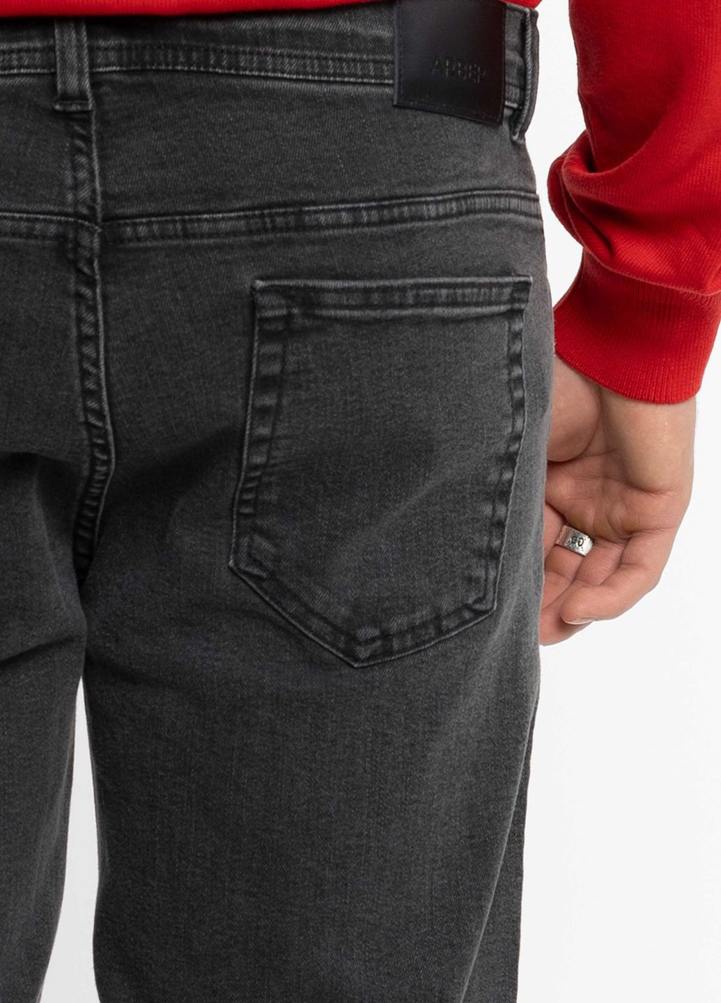Серые зимние джинсы мужские серые M-DJ-2 Arber