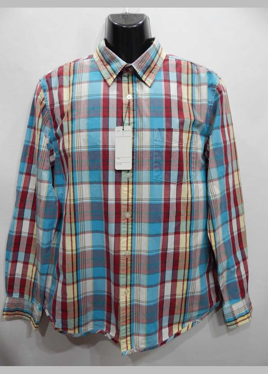 Цветная кэжуал рубашка в клетку No Brand