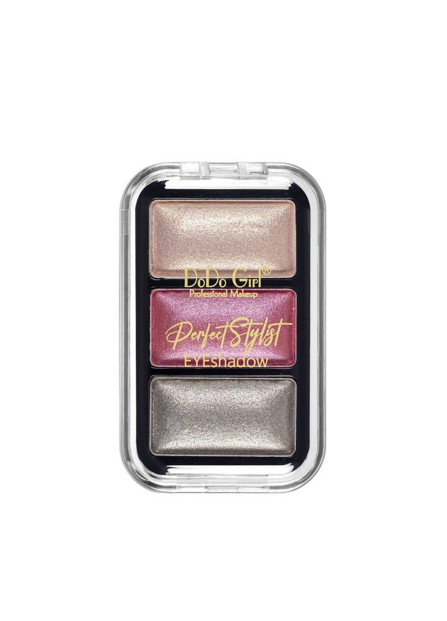 Тіні для повік перламутрові Shining Eye Shadow набір 4 штуки DoDo Girl (322872194)