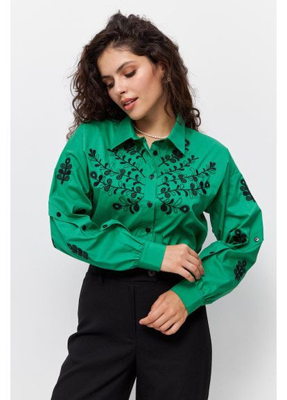 Зеленая рубашка Rica Mare