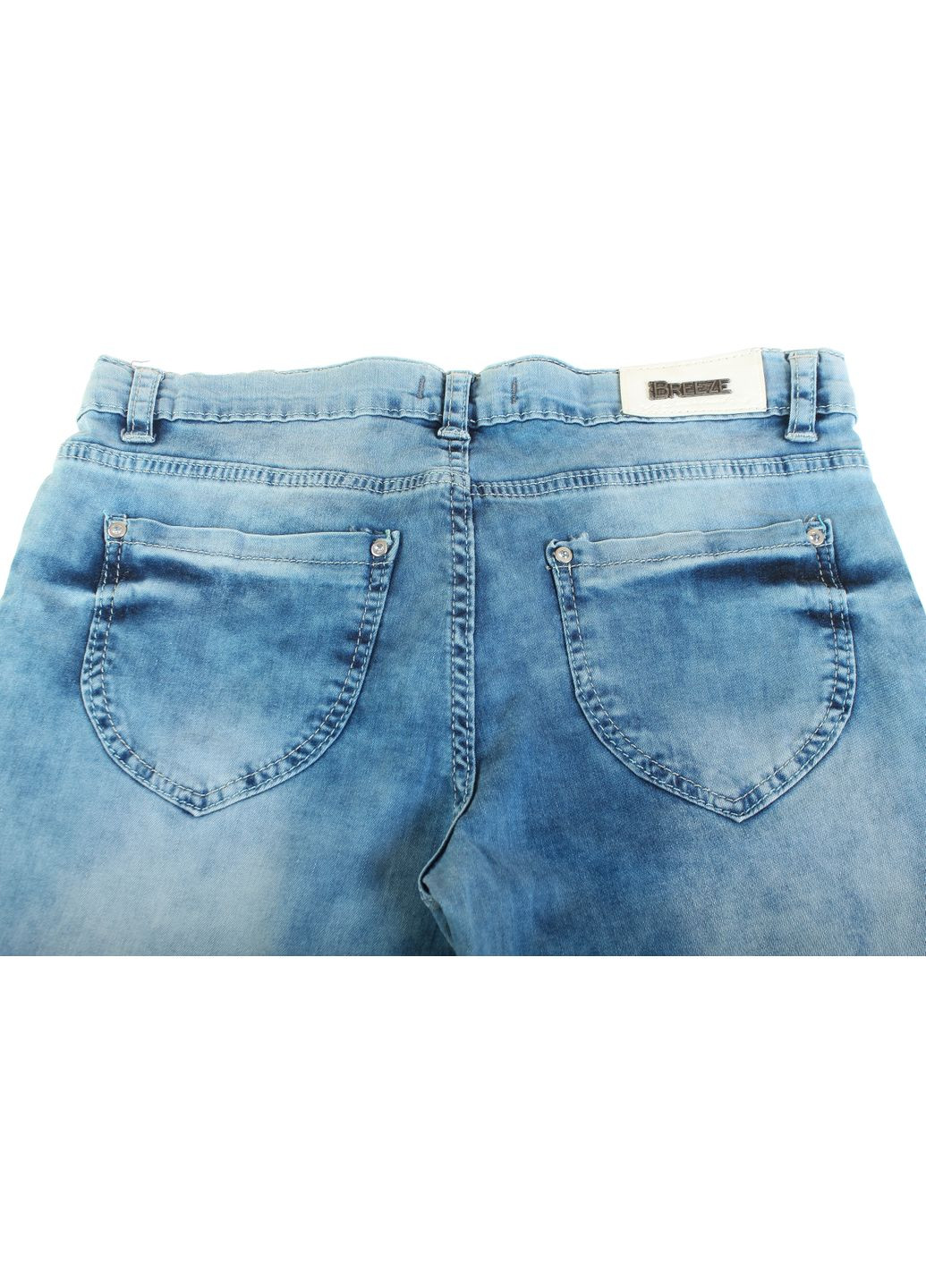 Голубые демисезонные брюки Breeze