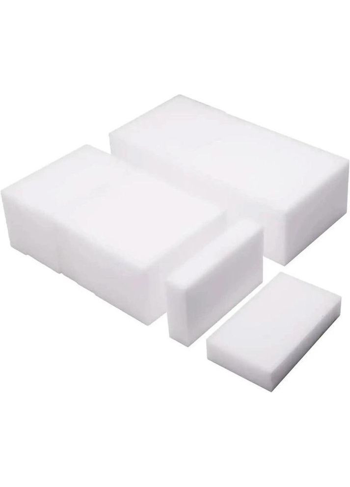 Меламиновая губка 10х6х2 см 10 шт. No Brand (342099065)