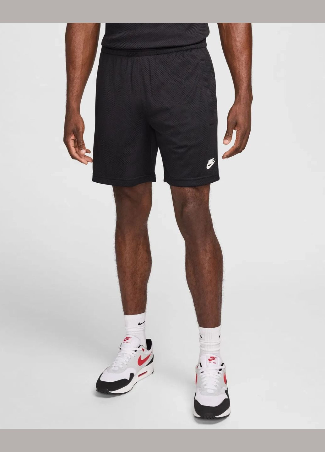 Шорти чоловічі SW Mesh Short HQ1984-010 чорні Nike (330577355)