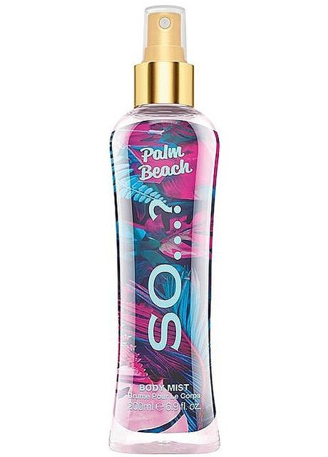 Спрей для тела – So…? Palm Beach Body Mist 200ml (1180733-133952) So...? (368649318)