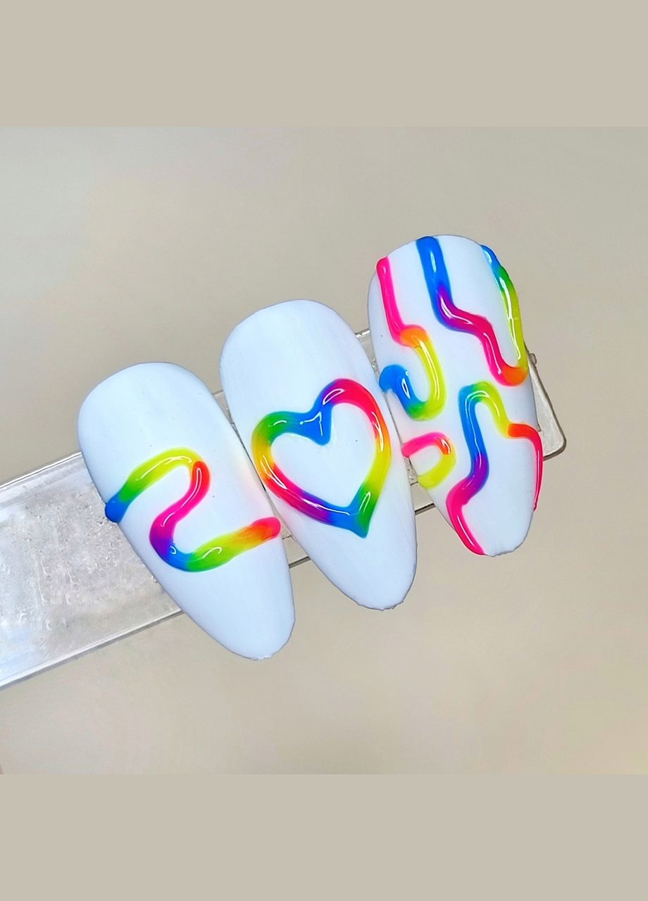 Гель 5D Luminous 5Д Люминесцетный №1 15мл Magic Girl (303635518)