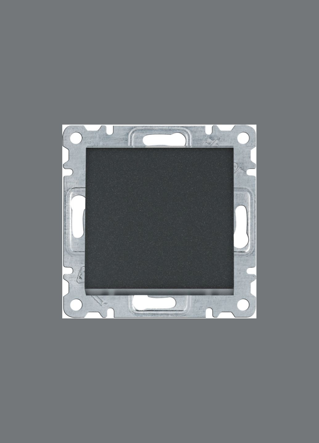 Вимикач 1-клавішний прохідний перехресний [WL0033] Lumina Hager (344534699)