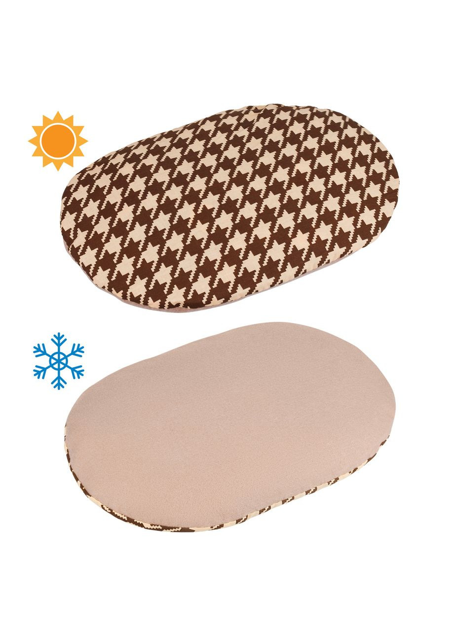 Лежак для Тварин BronzeDog повсть+бязь Овальний Бежево (357108) Barksi (370548522)