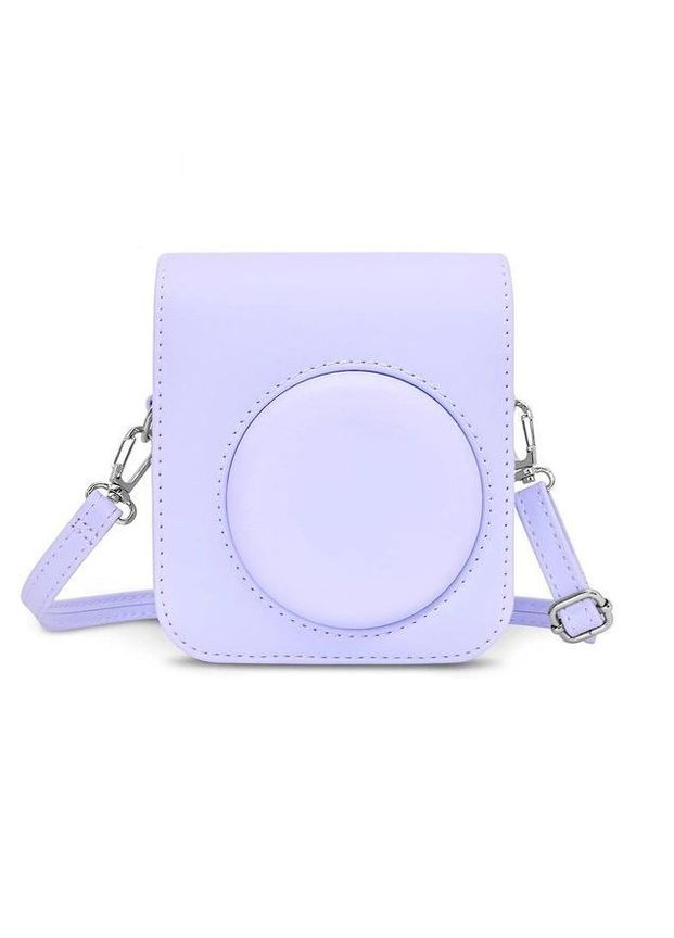 Чехол + фотоальбом 108 + фоторамка instax mini 12 Purple Fujifilm (365721320)