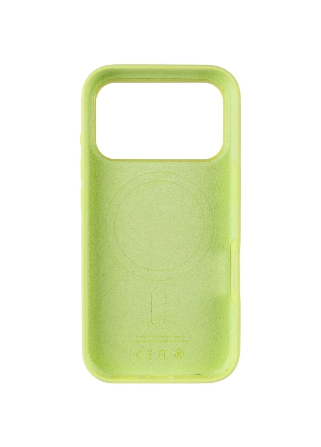 Чохол Silicone case (AAA) with Magsafe and Animation для Apple iPhone 17 Pro Max (6.9") Epik (391817932)