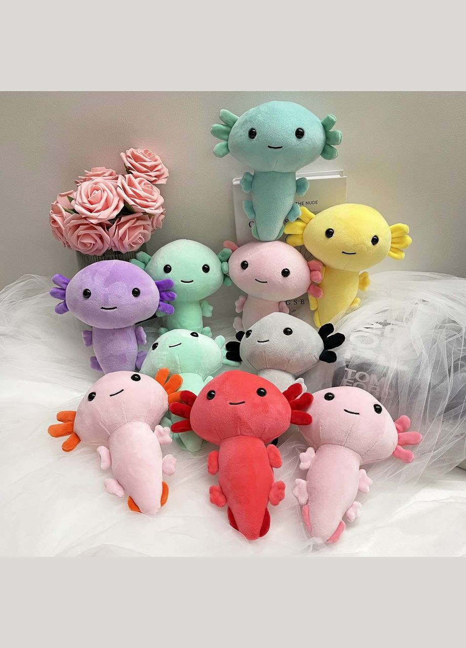 Милая мягкая игрушка Аксолотль 18 см (NR0046_5) NN (317252660)