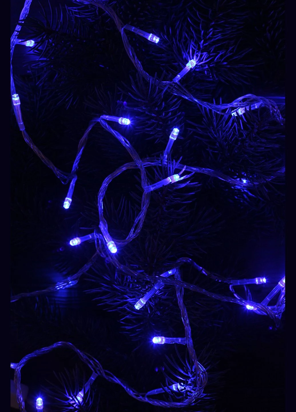 Світлодіодна гірлянда 200LED синя 2020-43 (NY) shop (2002007348930) No Brand (363131076)