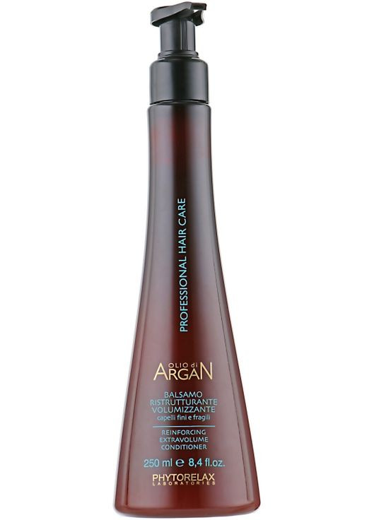 Арганієвий кондиціонер для волосся "Інтенсивне зволоження " Olio di Argan Reinforcing Extravolume 100ml (456935-89272) Phytorelax Laboratories (368740235)